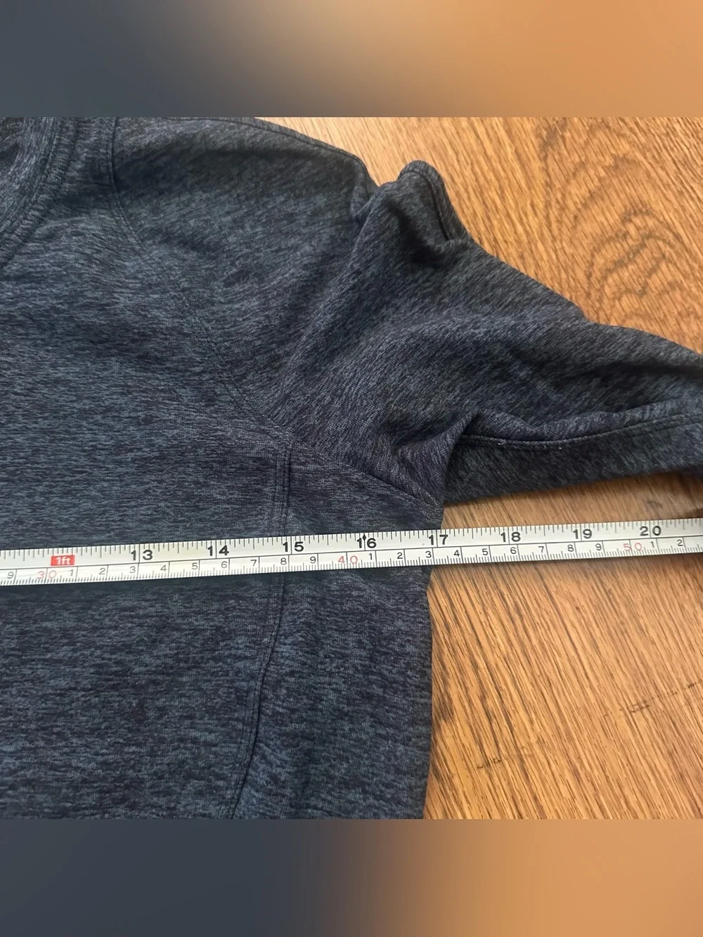 Lululemon Athletica Dark Heather Long Sleeve Athletic Top size 8 sports